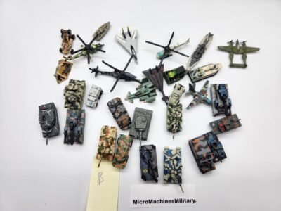Mixed Lot of Military Micro Machines Lot Copy