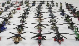 micro Machines helicopters